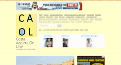 Desktop Screenshot of costaazzurraonline.com